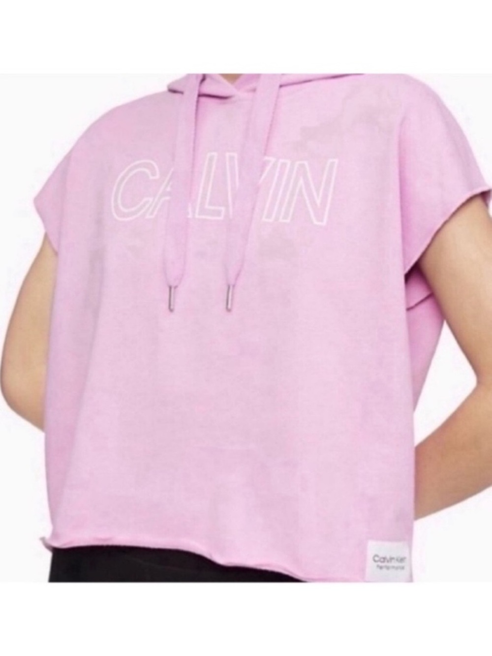Calvin Klein Performance Short Sleeve Hoodie